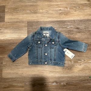 Baby jean jacket with tags size 18M